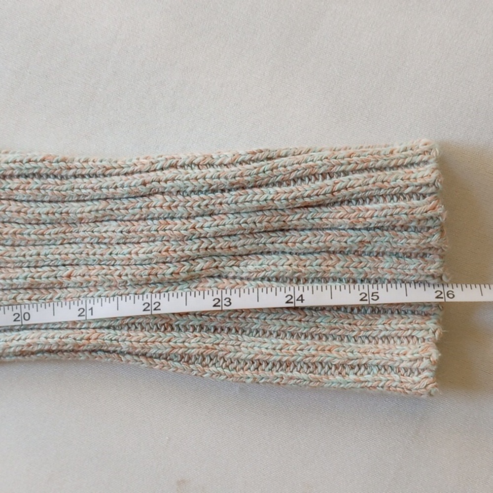 Free People Pastel Confetti Cotton Linen Crochet Box Sweater S - Picture 8 of 8